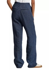 Ralph Lauren: Polo Pinstripe Linen Trousers