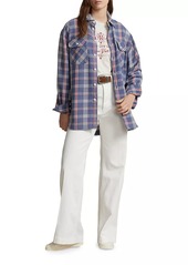 Ralph Lauren: Polo Plaid Cotton Shirt