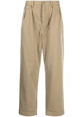 Ralph Lauren Polo pleat-detail cotton trousers