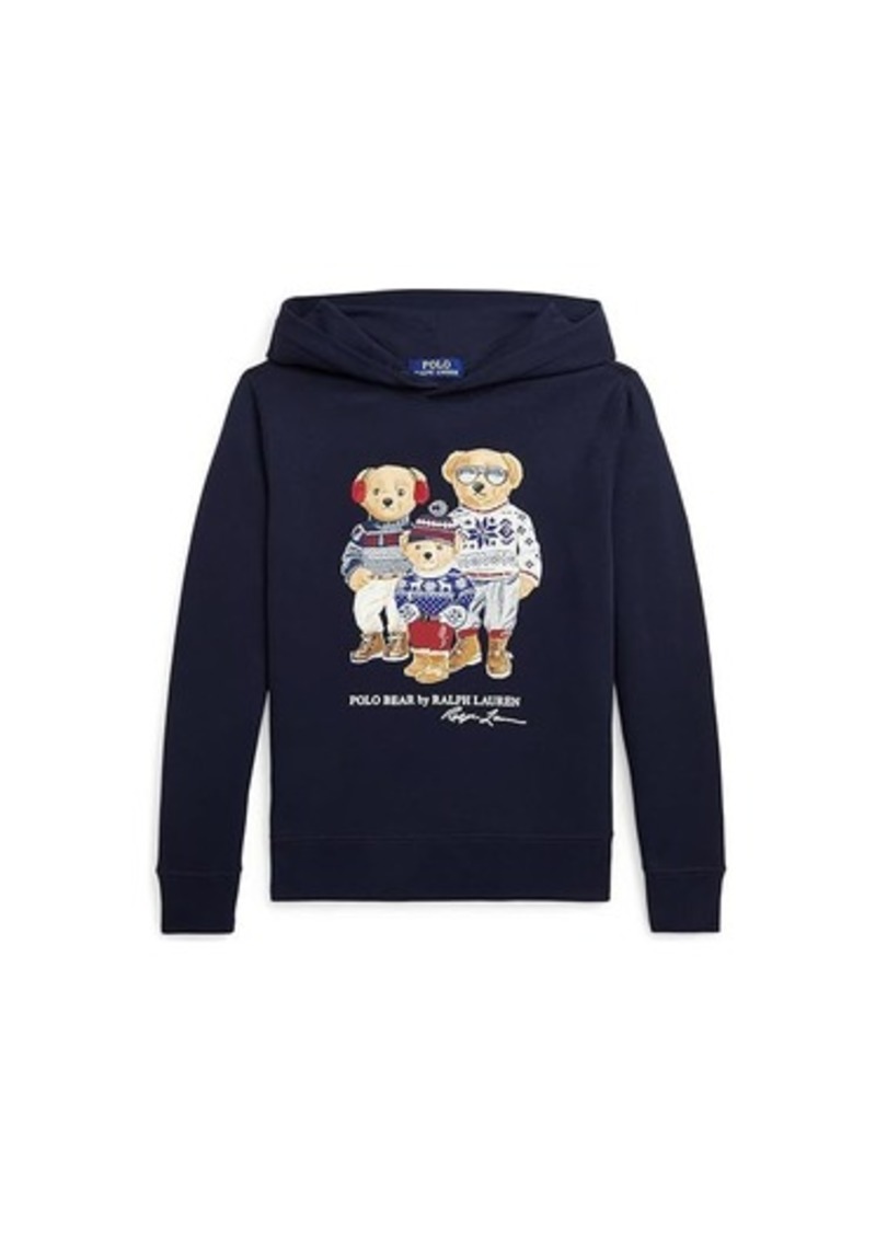 Ralph Lauren: Polo Polo Bear Family Fleece Hoodie (Big Kid)