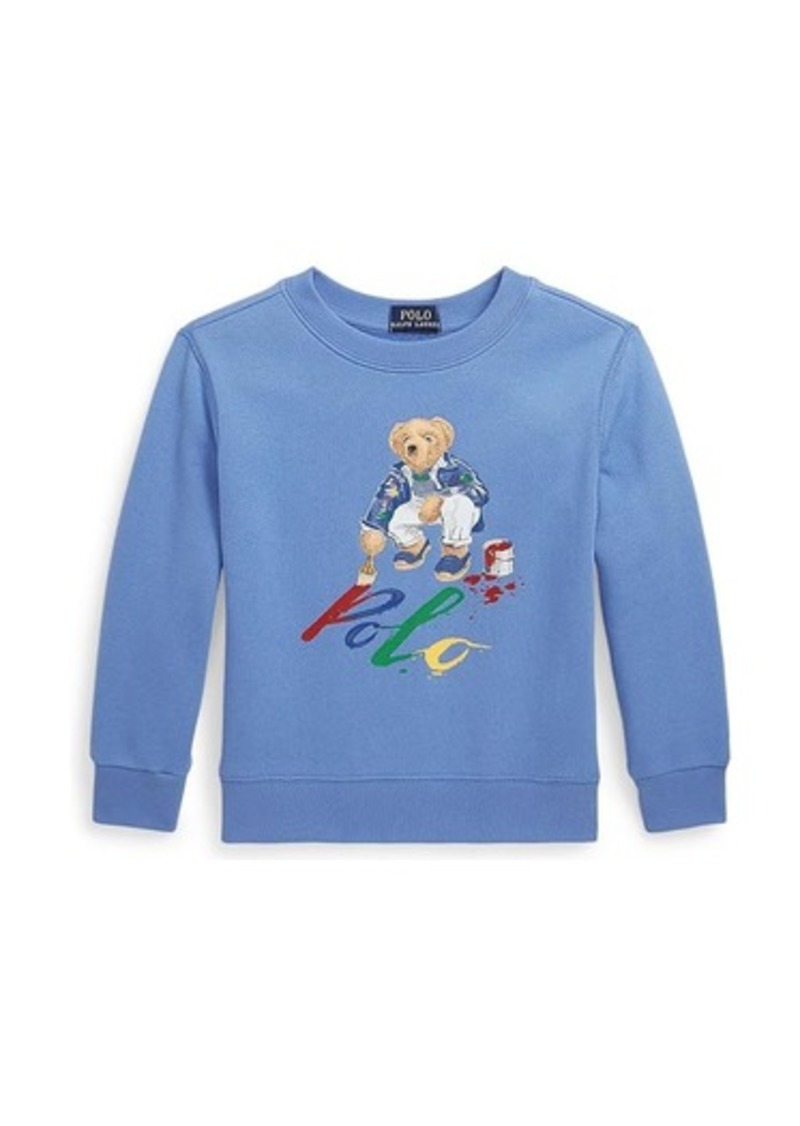 Ralph Lauren: Polo Polo Bear Fleece Sweatshirt (Toddler/Little Kids)