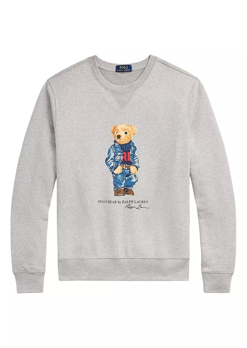 Ralph Lauren Polo Polo Bear Graphic Crewneck Sweatshirt