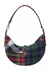 Ralph Lauren: Polo Polo ID Mini Tartan Patchwork Wool Shoulder Bag