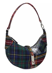 Ralph Lauren: Polo Polo ID Mini Tartan Patchwork Wool Shoulder Bag