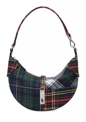 Ralph Lauren: Polo Polo ID Mini Tartan Patchwork Wool Shoulder Bag