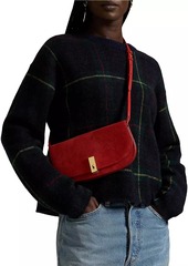 Ralph Lauren: Polo Polo ID Suede Convertible Clutch