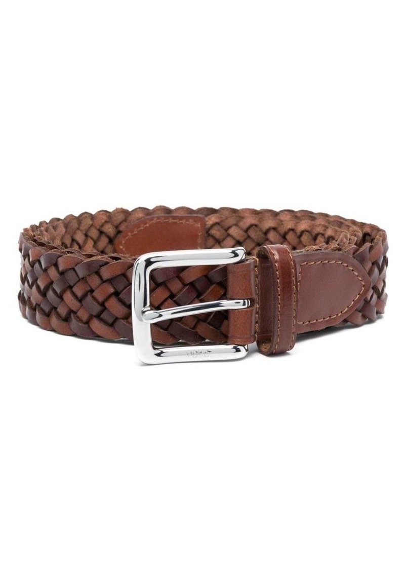 Ralph Lauren Polo Polo Pony braided leather belt