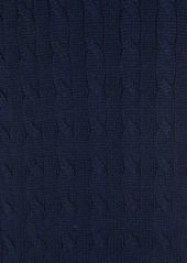 Ralph Lauren: Polo Polo Pony knitted cotton scarf