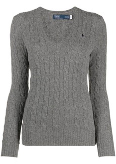 Ralph Lauren: Polo Polo Pony-motif cable-knit jumper