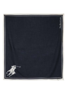 Ralph Lauren: Polo Polo Pony wool scarf