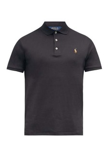 Ralph Lauren Polo Polo Ralph Lauren - Slim-fit Cotton Polo Shirt - Mens - Black
