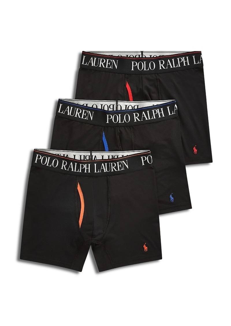 Ralph Lauren Polo Polo Ralph Lauren 4D Flex Cooling Boxer Briefs - Pack of 3