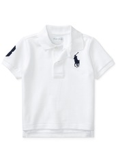 Ralph Lauren: Polo Polo Ralph Lauren Baby Boys Cotton Mesh Pony Logo Polo Shirt - French Navy