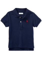 Ralph Lauren: Polo Polo Ralph Lauren Baby Boys Cotton Polo Short Sleeved Shirt - French Navy