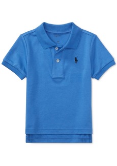 Ralph Lauren: Polo Polo Ralph Lauren Baby Boys Cotton Polo Short Sleeved Shirt - Scotsdale Blue