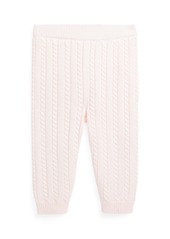 Ralph Lauren: Polo Polo Ralph Lauren Baby Boys or Girls Cotton Cable Knit Sweater Pants - Delicate Pink