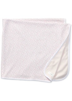 Ralph Lauren: Polo Polo Ralph Lauren Baby Girls Reversible Floral Cotton Blanket - Delicate Pink