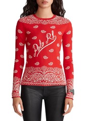 Ralph Lauren: Polo Polo Ralph Lauren Bandanna Crewneck Sweater