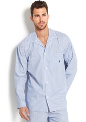 Ralph Lauren Polo Polo Ralph Lauren Big and Tall Blue Andrew Stripe Men's Pajama Top