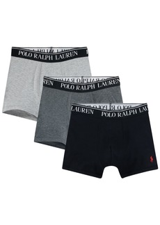 Ralph Lauren: Polo Polo Ralph Lauren Big Boys Cotton Stretch Boxer Briefs 3-Pack - Giandover