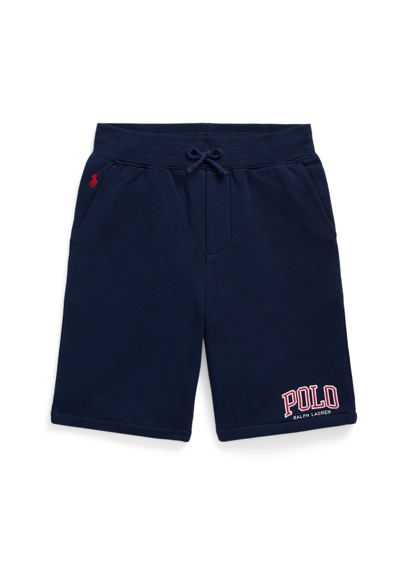 Ralph Lauren: Polo Polo Ralph Lauren Big Boys Logo Fleece Short - Navy