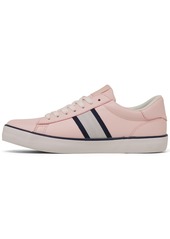 Ralph Lauren: Polo Polo Ralph Lauren Big Girls' Rexley Casual Sneakers from Finish Line - Light pink/navy/white