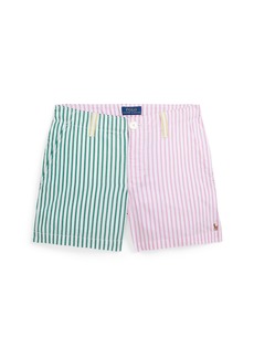 Ralph Lauren: Polo Polo Ralph Lauren Big Girls Striped Cotton Fun Shorts - Multi