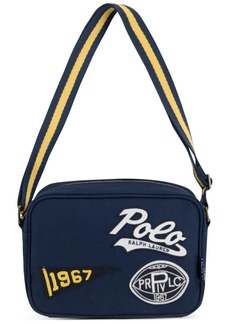Ralph Lauren: Polo Polo Ralph Lauren Big Girls Varsity Camera Bag - Newport Navy