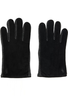 Ralph Lauren Polo Polo Ralph Lauren Black Paneled Gloves
