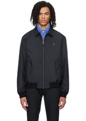 Ralph Lauren Polo Polo Ralph Lauren Black Water-Repellent Bomber Jacket