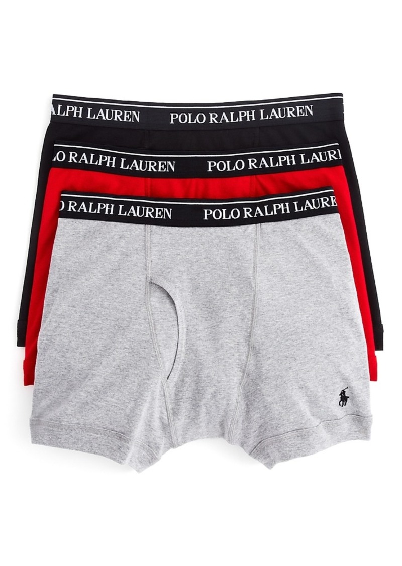 Ralph Lauren Polo Polo Ralph Lauren Boxer Briefs, Pack of 3