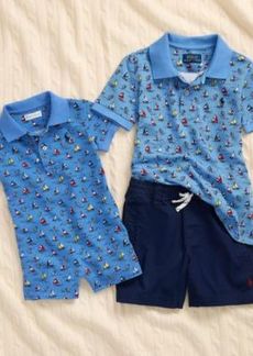 Ralph Lauren: Polo Polo Ralph Lauren Boys Baby Sailboat Polo Sibling Outfit Moments