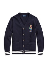 Ralph Lauren: Polo Polo Ralph Lauren Boys' Bear Cardigan Sweater - Big Kid