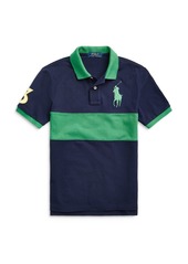 Ralph Lauren: Polo Polo Ralph Lauren Boys' Color Block Polo Shirt - Big Kid