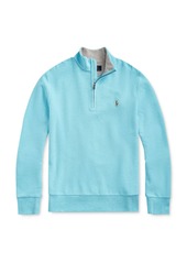 Ralph Lauren: Polo Polo Ralph Lauren Boys' Cotton Mesh Half-Zip Sweater - Big Kid