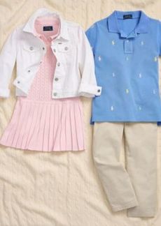 Ralph Lauren: Polo Polo Ralph Lauren Boys Girls Special Occasion Sibling Outfitting Moments