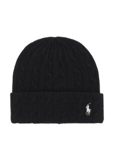 Ralph Lauren: Polo Polo ralph lauren cable-knit cashmere and wool beanie hat