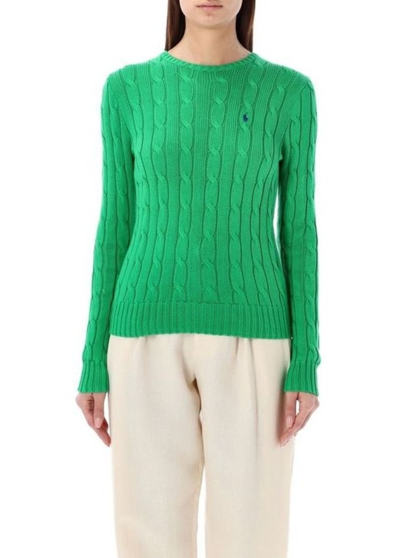 Ralph Lauren: Polo POLO RALPH LAUREN Cable-knit cotton crewneck sweater
