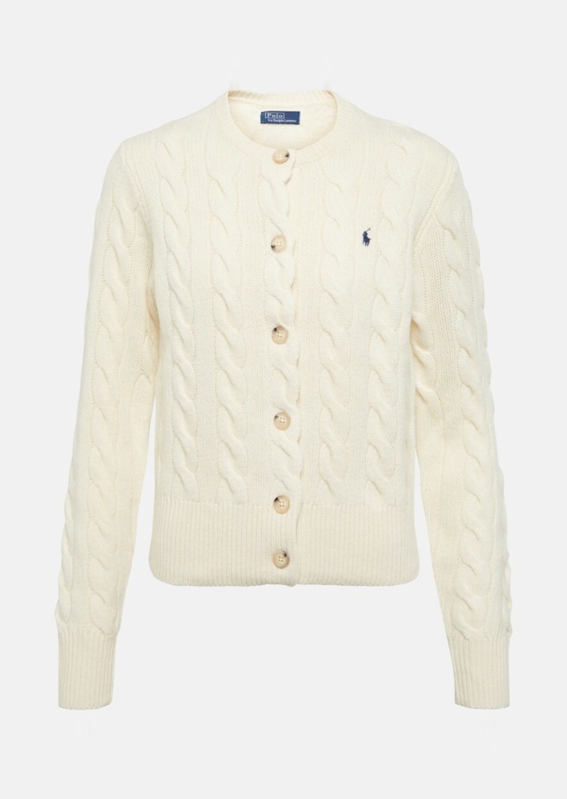 Ralph Lauren: Polo Polo Ralph Lauren Cable-knit wool and cashmere cardigan