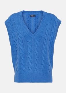 Ralph Lauren: Polo Polo Ralph Lauren Cable-knit wool and cashmere vest