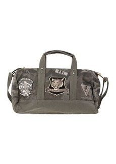 Ralph Lauren Polo POLO RALPH LAUREN Camouflage canvas duffle bag with tiger