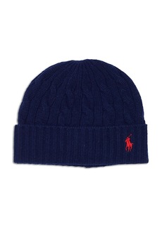 Ralph Lauren Polo Polo Ralph Lauren Classic Cable Knit Beanie