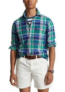 Ralph Lauren Polo Polo Ralph Lauren Classic Fit Long Sleeve Button Front Oxford Workshirt