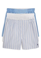 Ralph Lauren Polo Polo Ralph Lauren Classic Fit Woven Boxers, Pack of 3