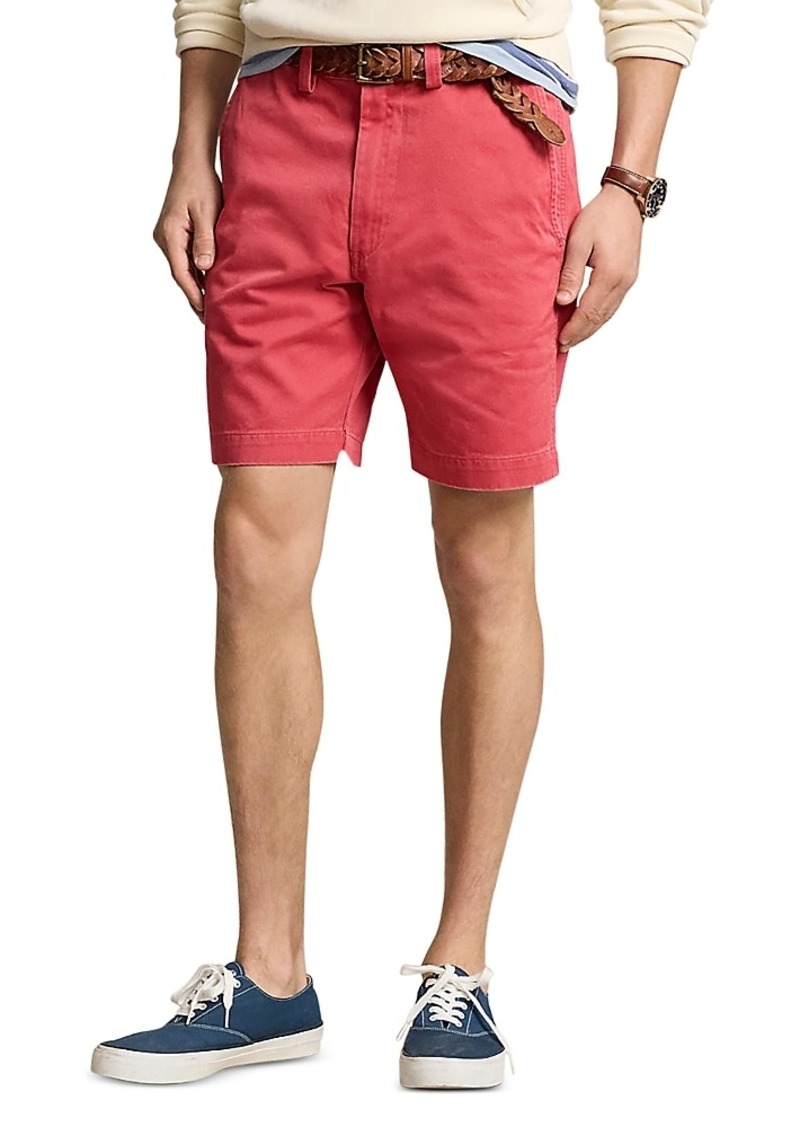 Ralph Lauren Polo Polo Ralph Lauren Cotton Straight Fit 8 Chino Shorts