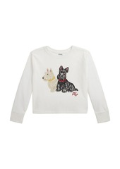 Ralph Lauren: Polo Polo Ralph Lauren Kids Dog Graphic Tee