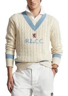 Ralph Lauren Polo Polo Ralph Lauren Embroidered Cricket Sweater
