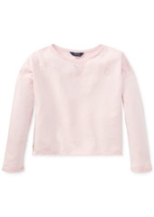 ralph lauren french terry sweatshirt