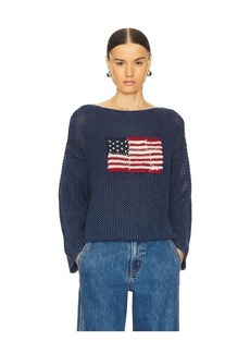 Ralph Lauren: Polo Polo Ralph Lauren Flag Pullover Sweater