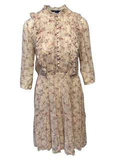 Ralph Lauren: Polo Polo Ralph Lauren Floral Long Sleeves Dress